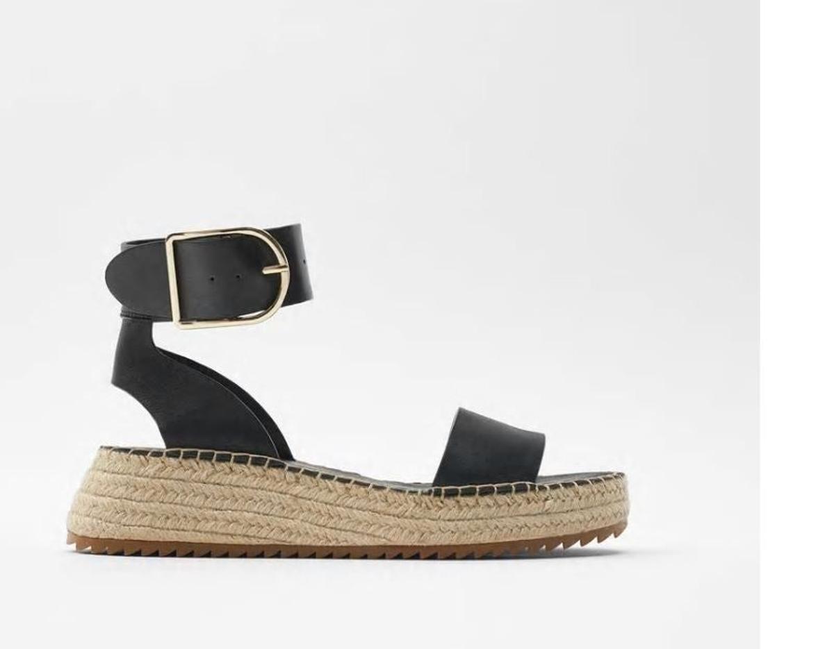 Ficha las sandalias de esparto de Zara que te solucionarán el verano - Stilo