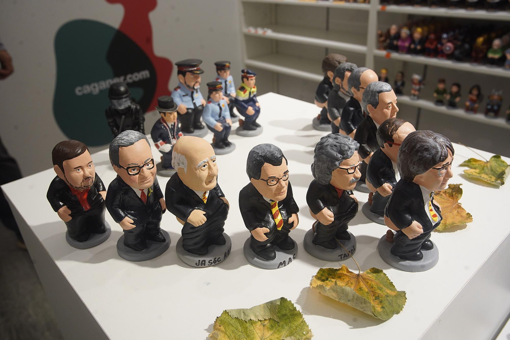 Obren a Girona la primera botiga que ven exclusivament caganers