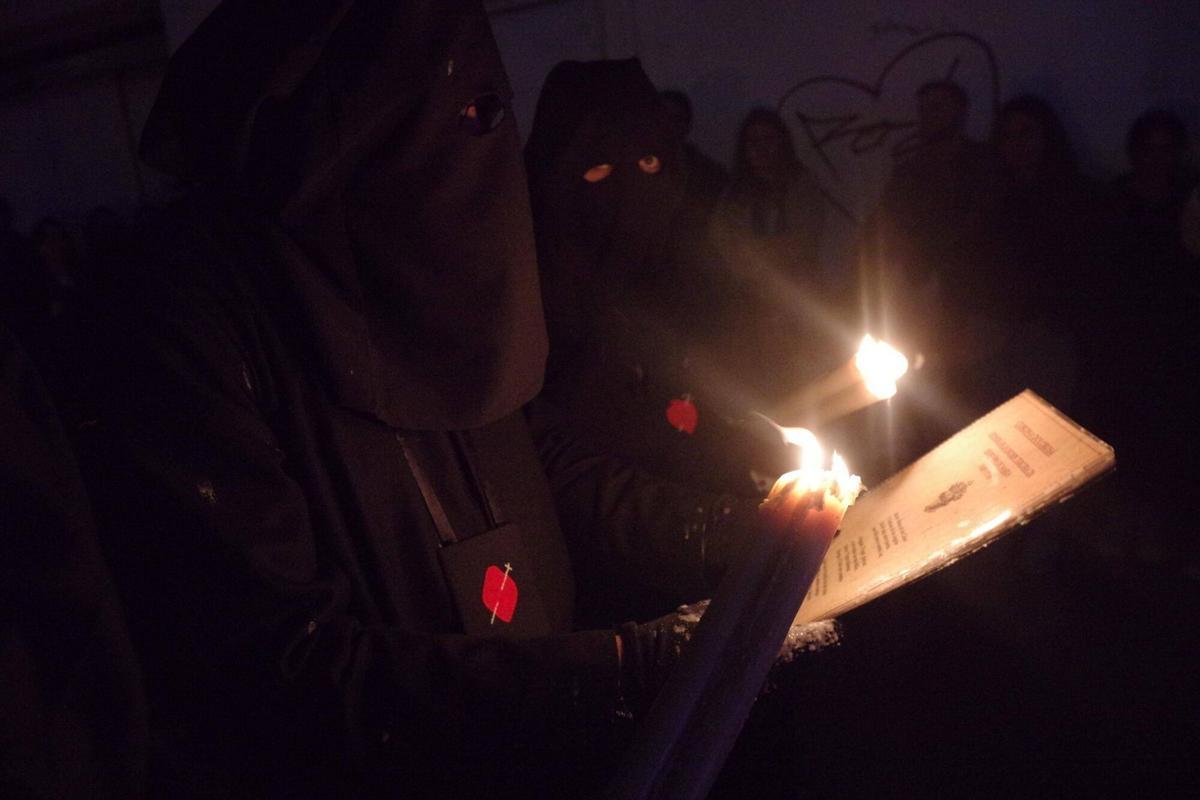 Salida procesional de Servitas este Viernes Santo de 2026.