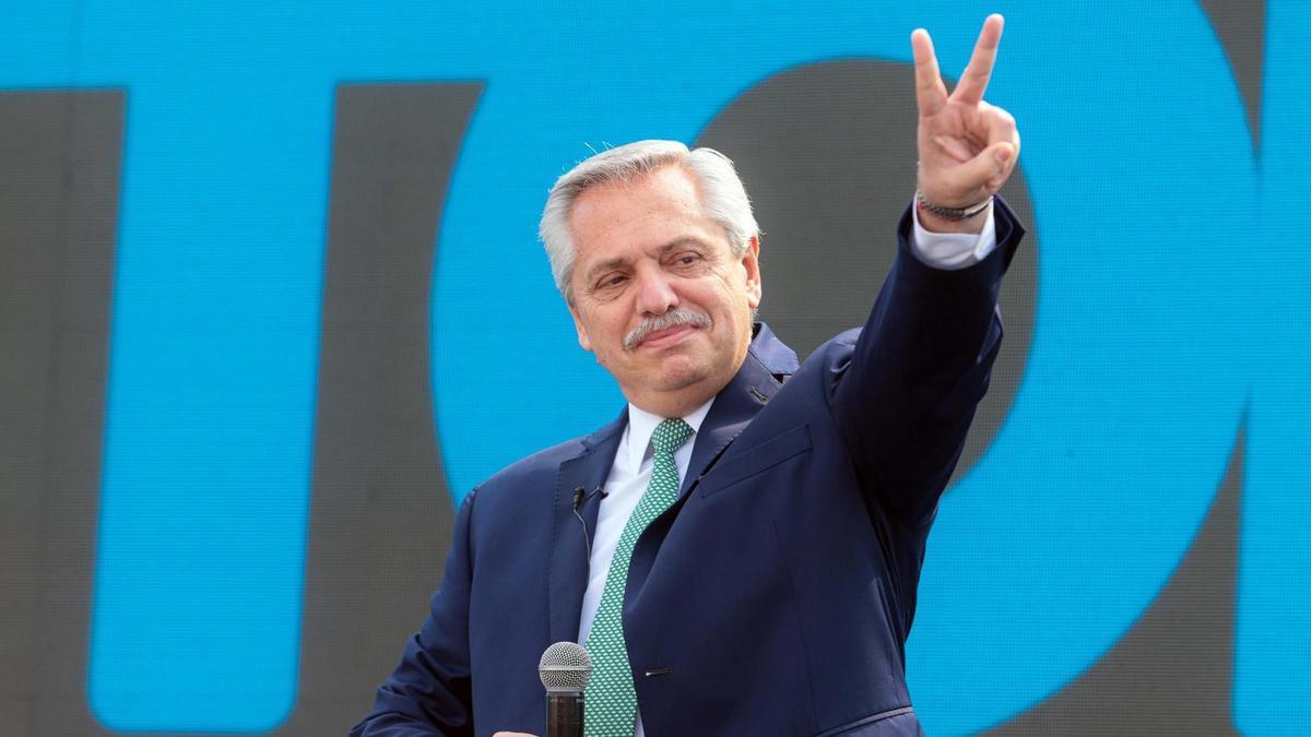 El presidente argentino, Alberto Fernández. Esteban Collazo/telam/dpa