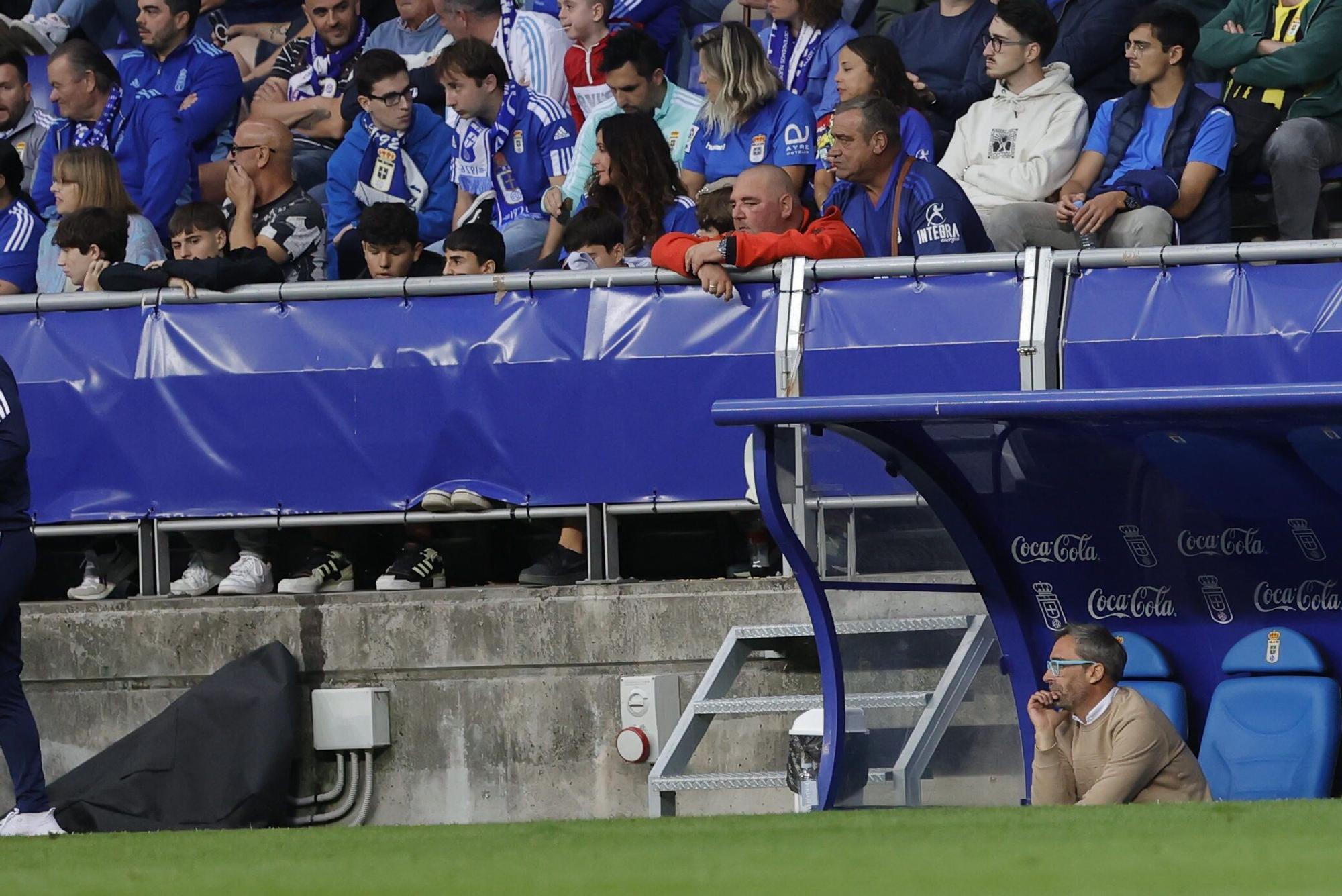 Las imágenes de Bolo durante el partido ante el Cartagena