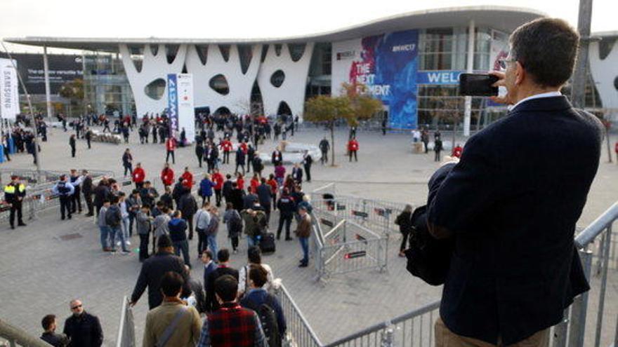 Un congressista del MWC