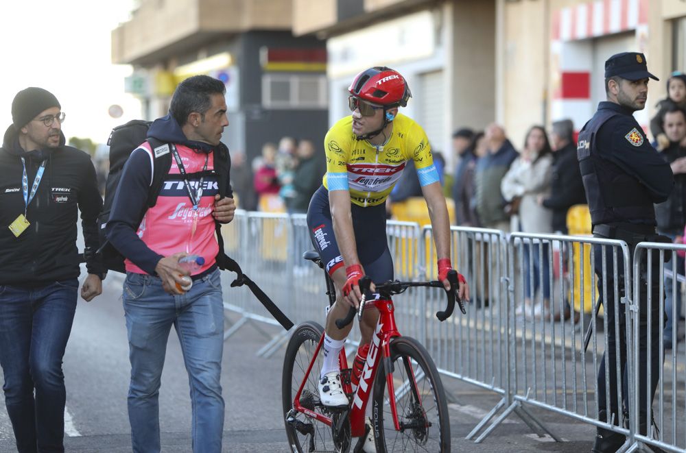 Llegada a Sagunt de la tercera etapa de la Volta Ciclista a la Comunitat Valenciana