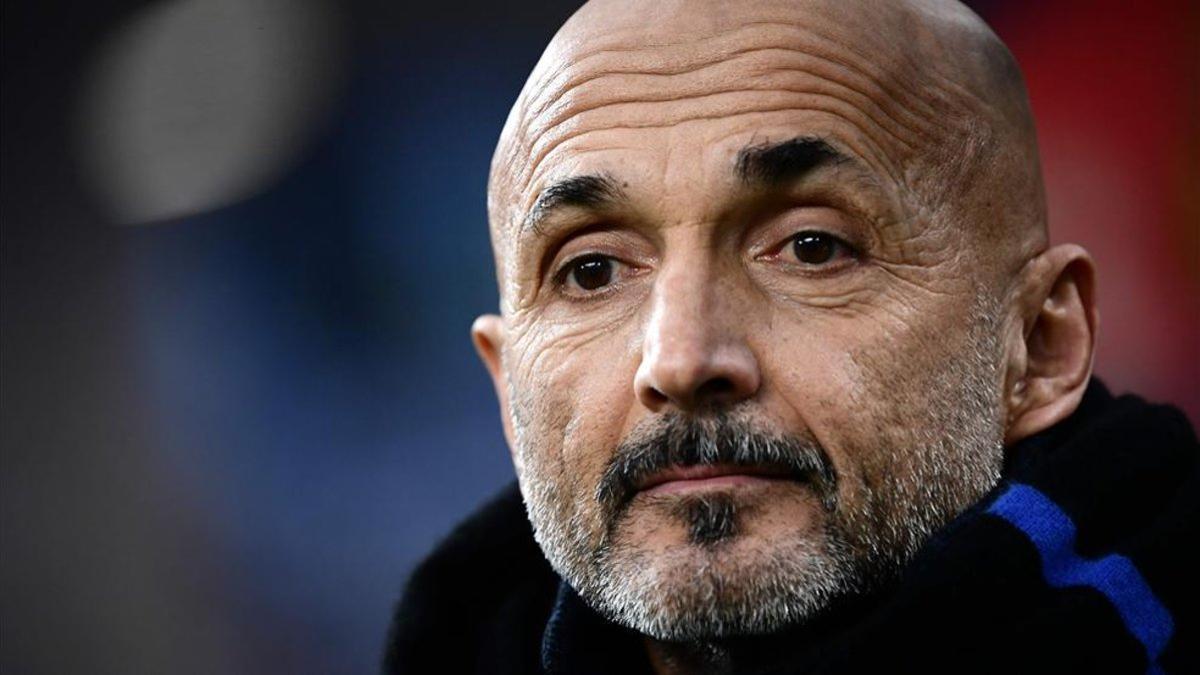 Spalletti, pensativo durante un encuentro del Inter