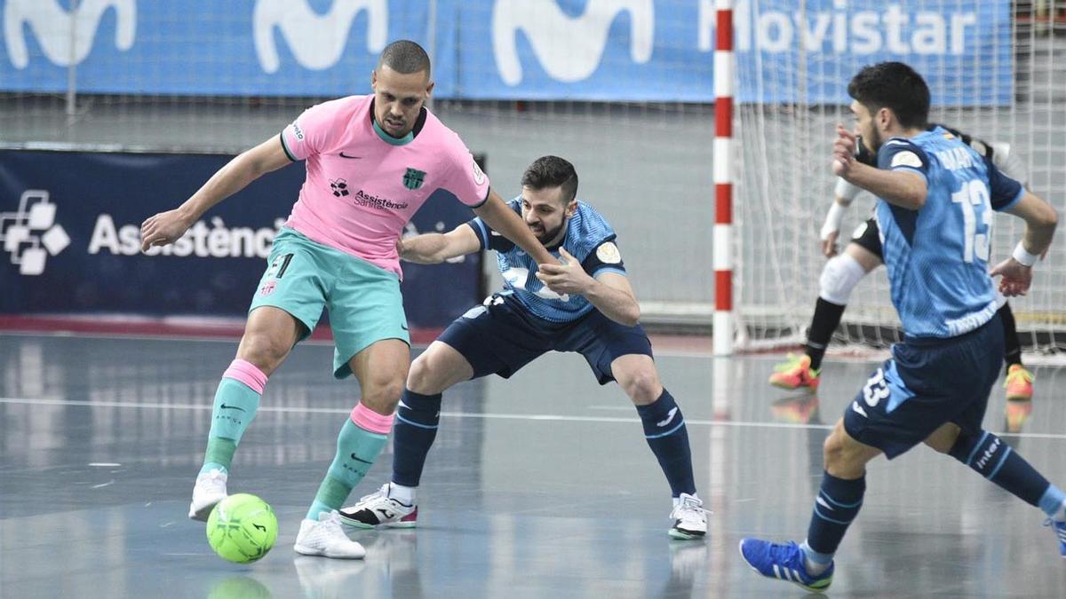 El Barça empató en la pista de Inter (3-3) en la pasada jornada