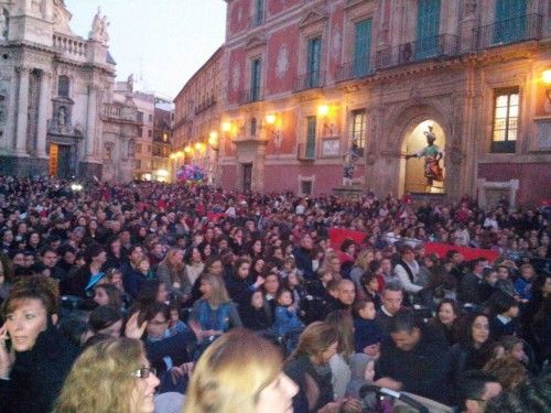 Papa Noel llega a Murcia