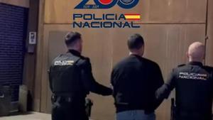 Imagen del detenido por la Policía