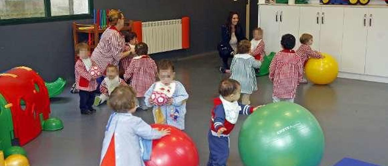 Una de las escuelas infantiles de la Xunta. // Marta G. Brea