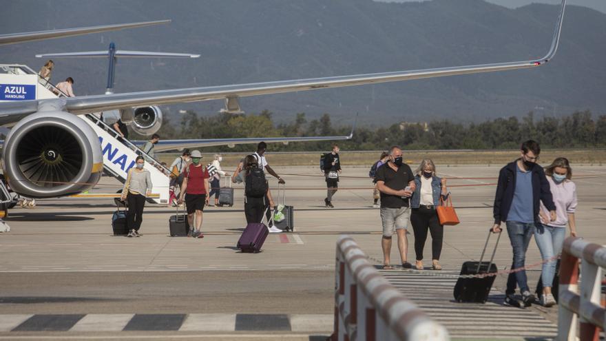 «Només estava ocupada una quarta part de l’avió»