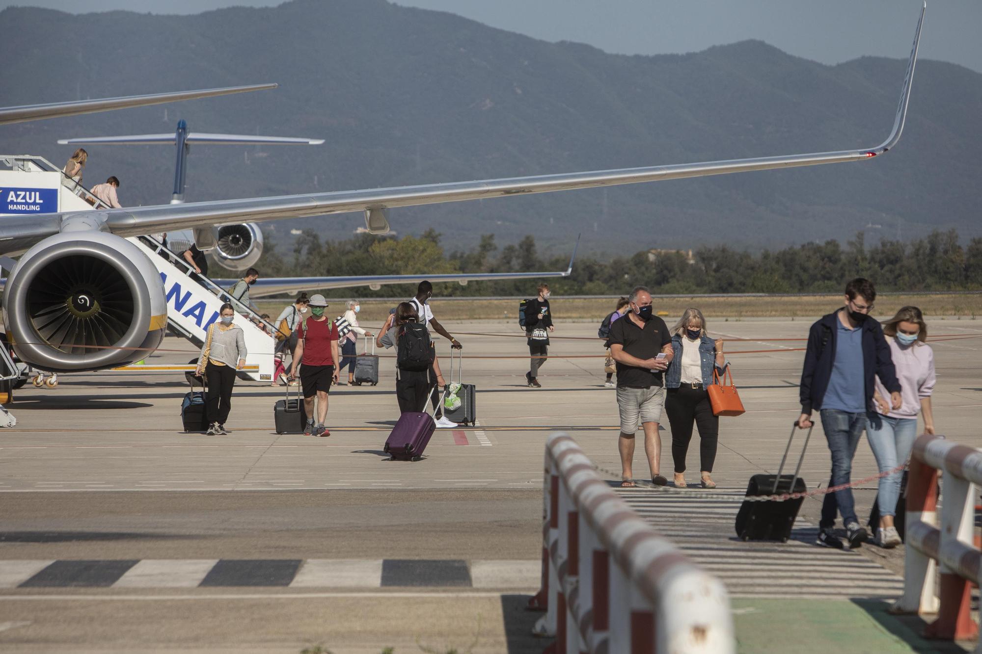 «Només estava ocupada una quarta part de l’avió»