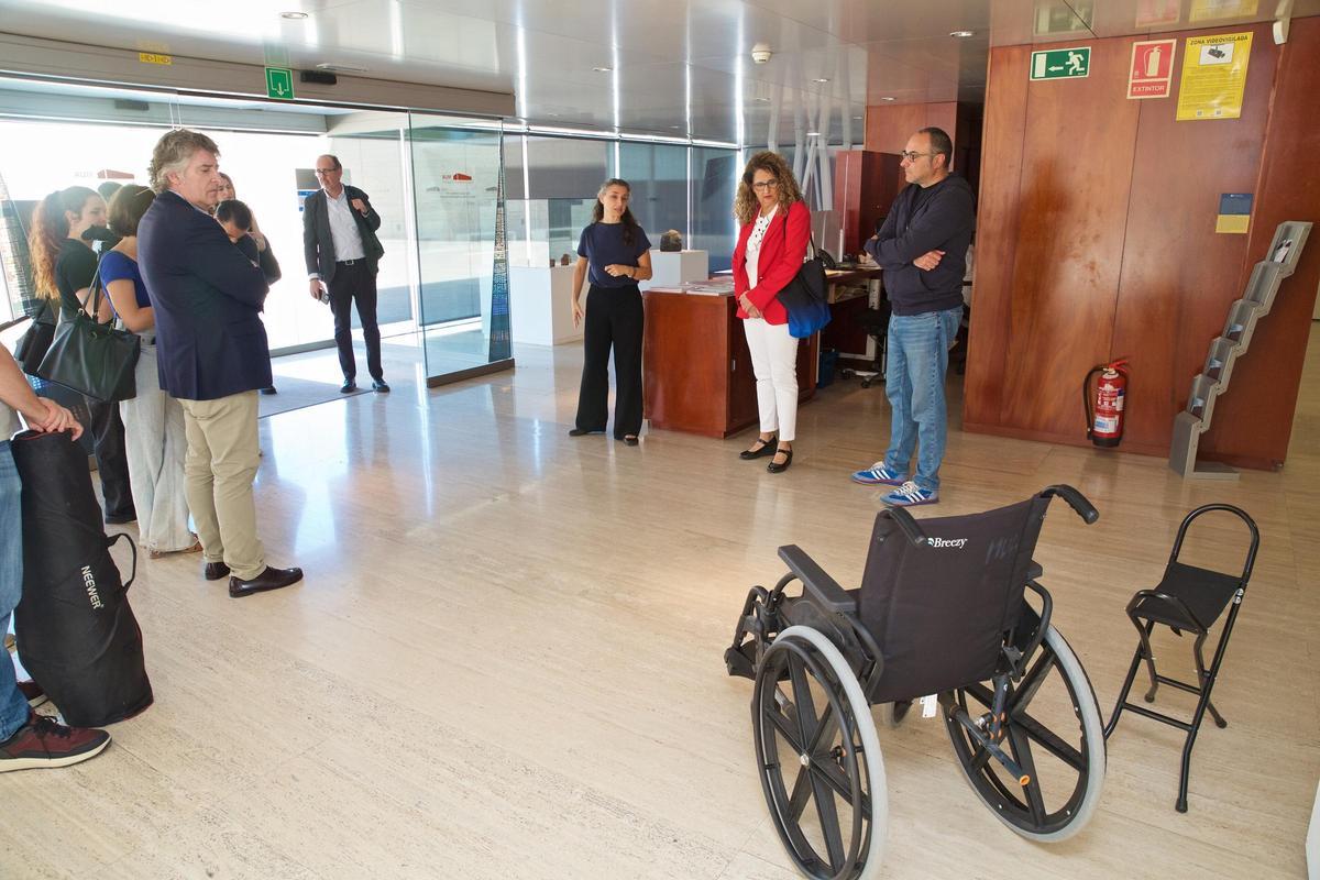 Nuevas sillas para mejorar la movilidad de los asistentes