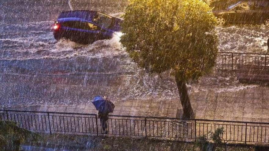 Inundaciones durante las tormentas. // Irma Collín