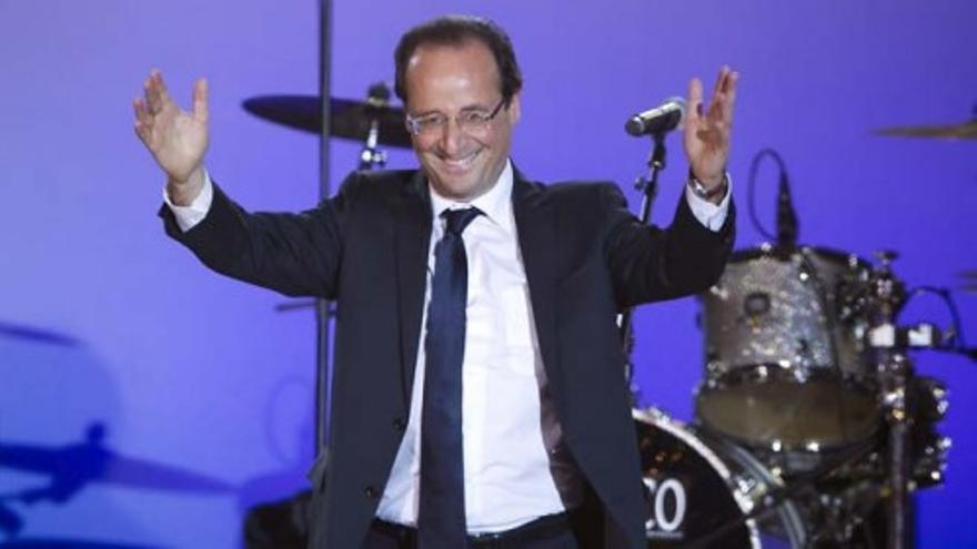 Hollande aboga por el cambio