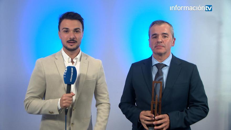 Antonio Puerto, premio Importante del mes de noviembre