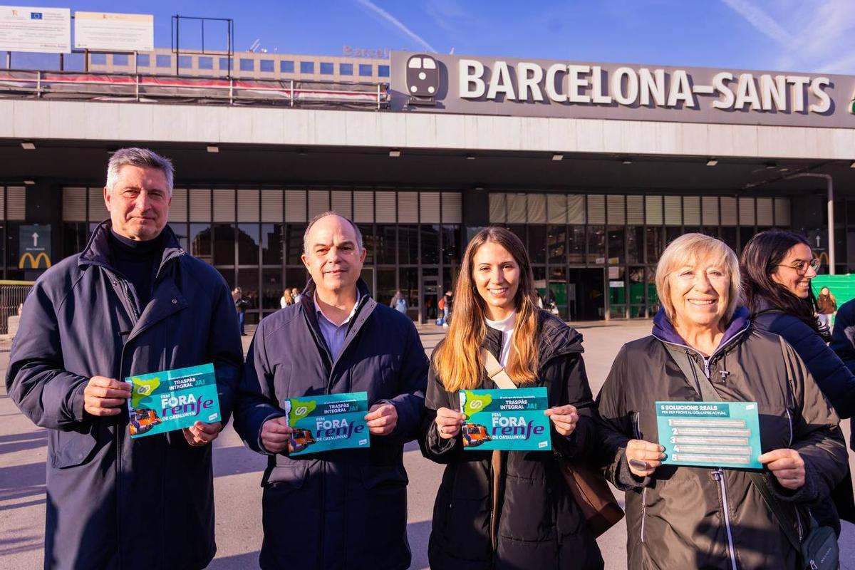 Junts inicia una campaña para denunciar el funcionamiento de Rodalies de Catalunya