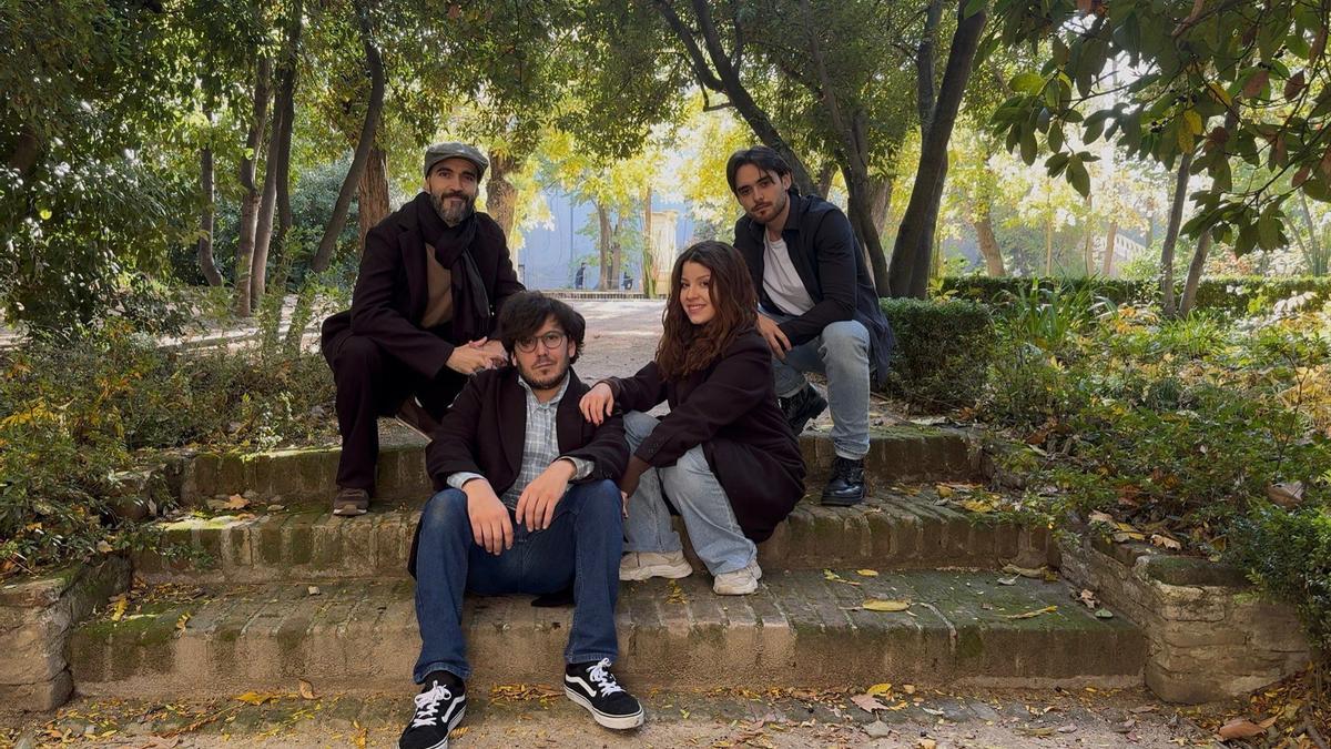 Integrantes del grupo And Teatro, que preentan 'Reset Espiritual SL'.