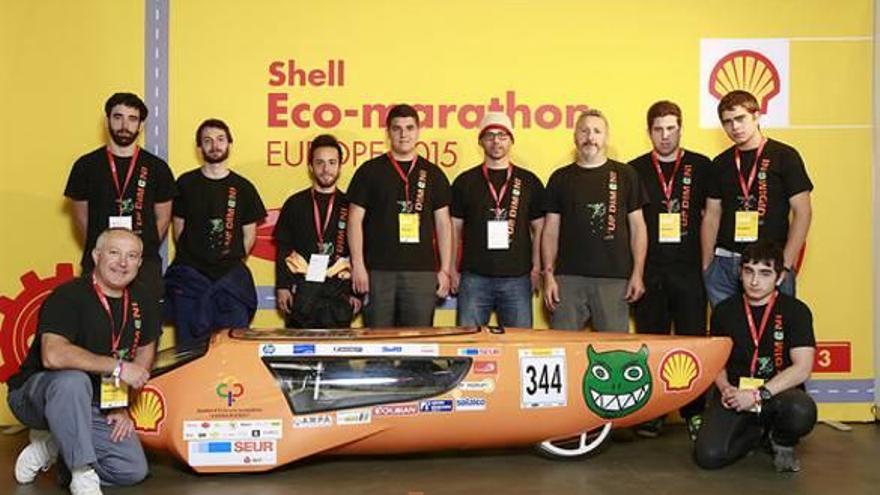 El Eco-dimoni de Cotes Baixes logra el tercer puesto en la Eco Marathon Europe