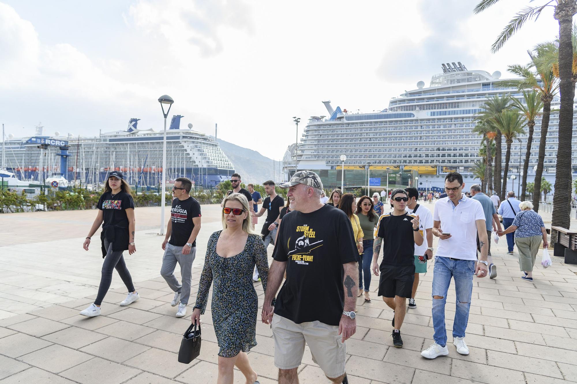 Los cruceros 'Wonder of the Seas' llegan a Cartagena