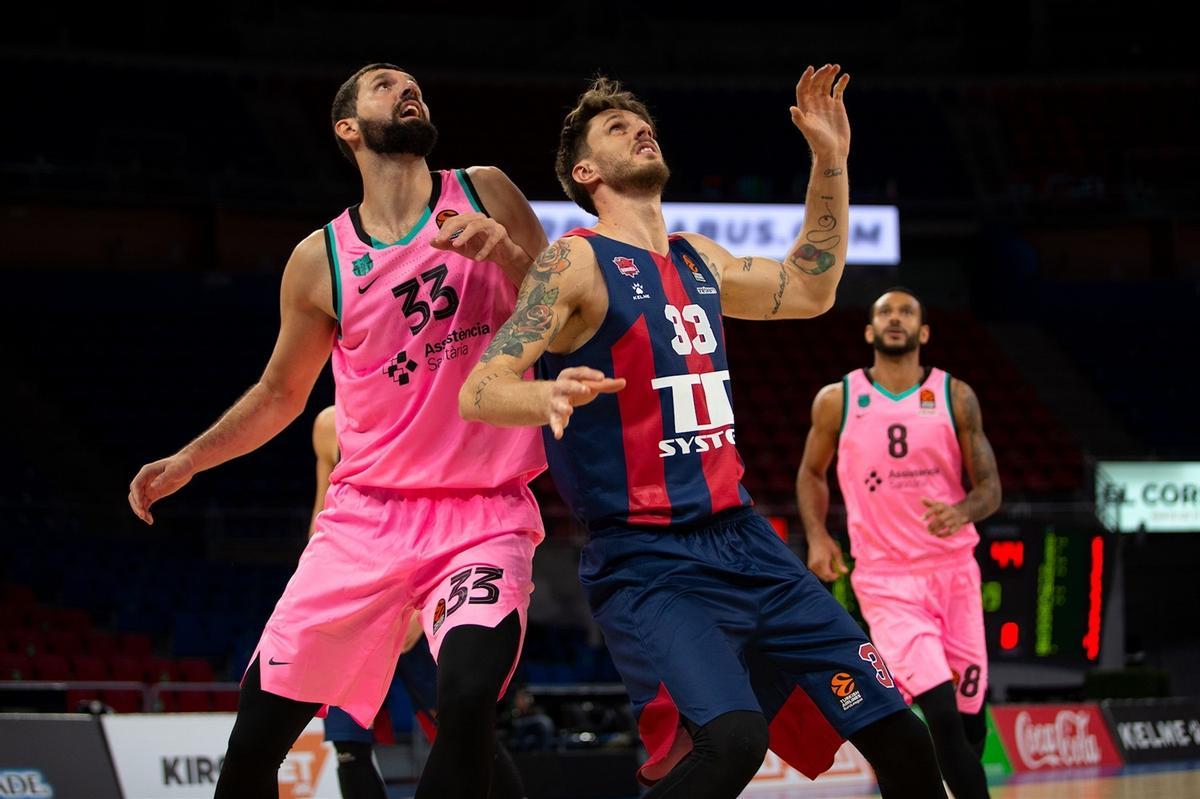 El duelo Polonara-Mirotic echará chispas en el Palau