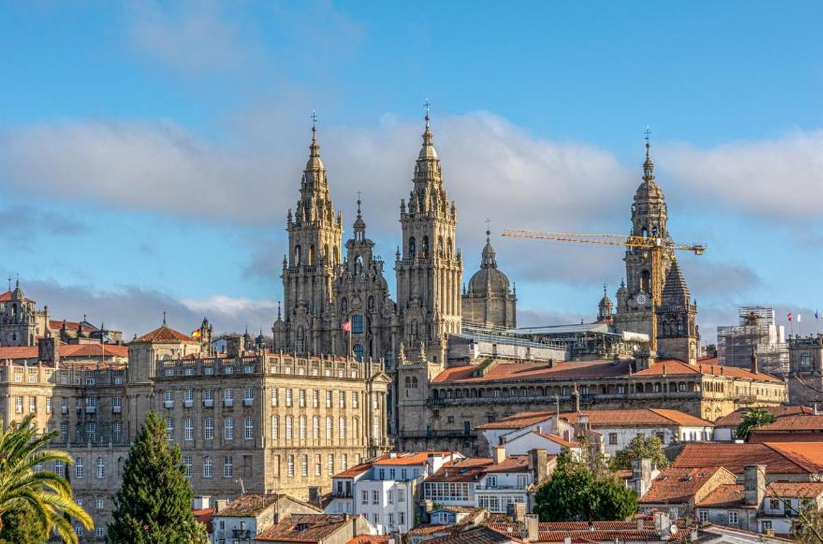 Imatge d'arxiu d'una fotografia Santiago, Compostela i Galicia