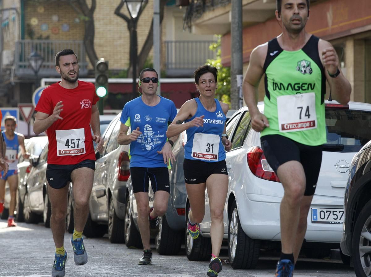 Virtudes Corpas y Jesús Ballesta vencen en la Carrera María Auxiliadora