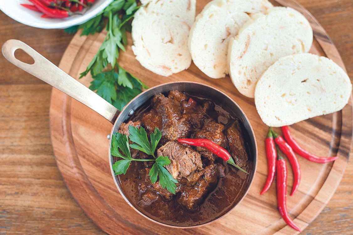 El goulash del restaurante Zylinder