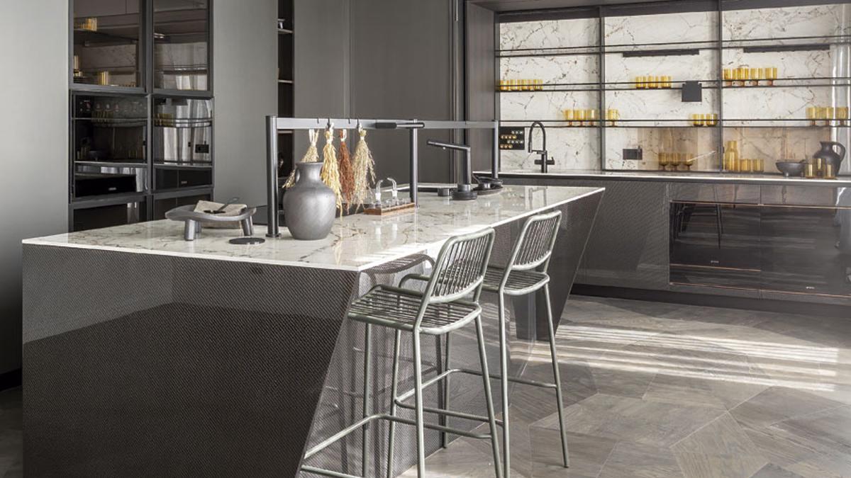 Aspecte d'una cuina neta i endreçada.