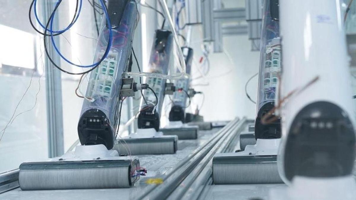 Linea de producción Uwant.