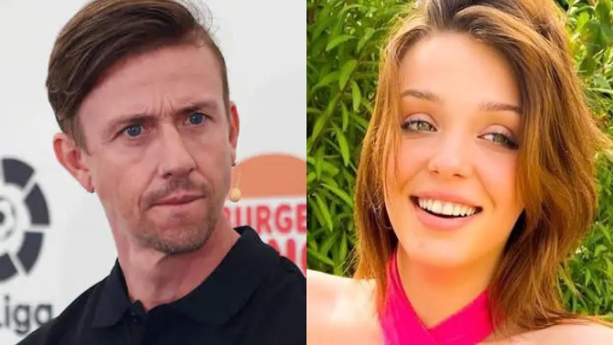 Guti y su hija, Zayra Gutiérrez