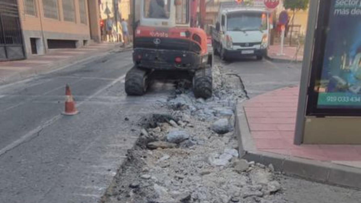 Obras en Algezares | AYTO.MURCIA