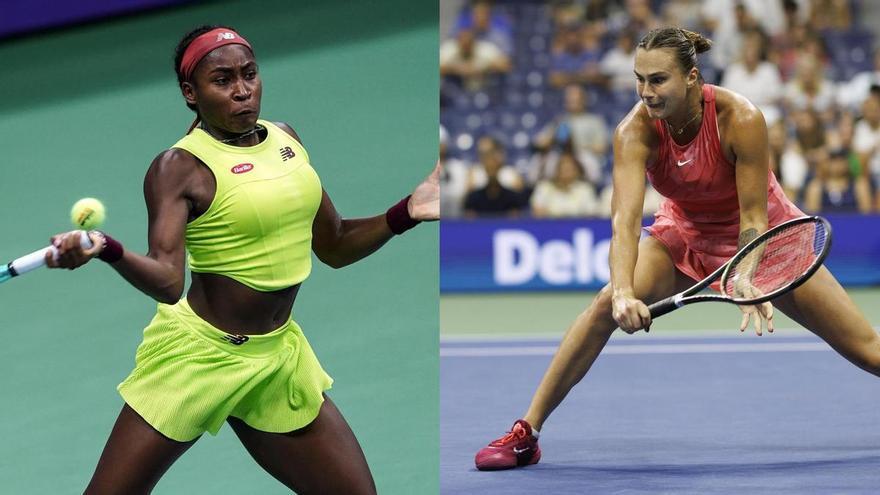 La hora del relevo: Gauff y Sabalenka se citan en la final del Abierto de EEUU