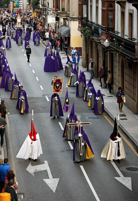 Procesión del Encuentro en Gijón