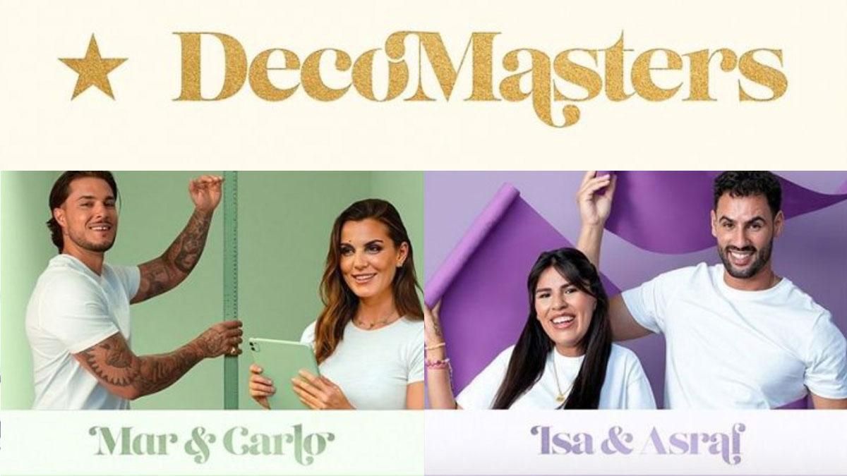 Mar Flores, Carlo Costanzia, Isa Pantoja y Asraf Beno, concursantes de 'DecoMasters'