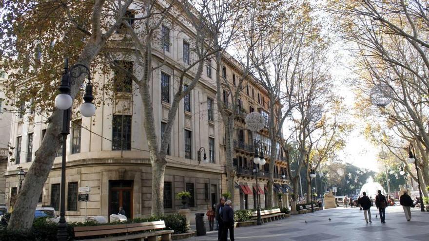 La agresión se produjo a las nueve de la mañana, cuando el Paseo del Borne estaba muy concurrido.