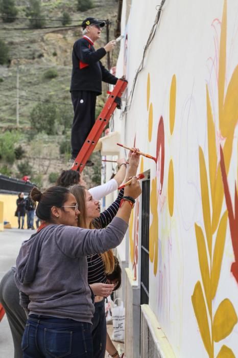 Murales de San Isidro en Orihuela