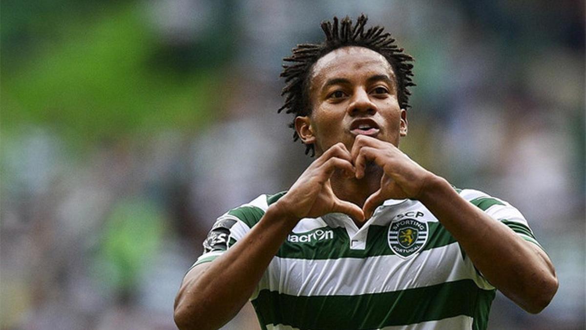 Carrillo, jugador del Sporting de Lisboa