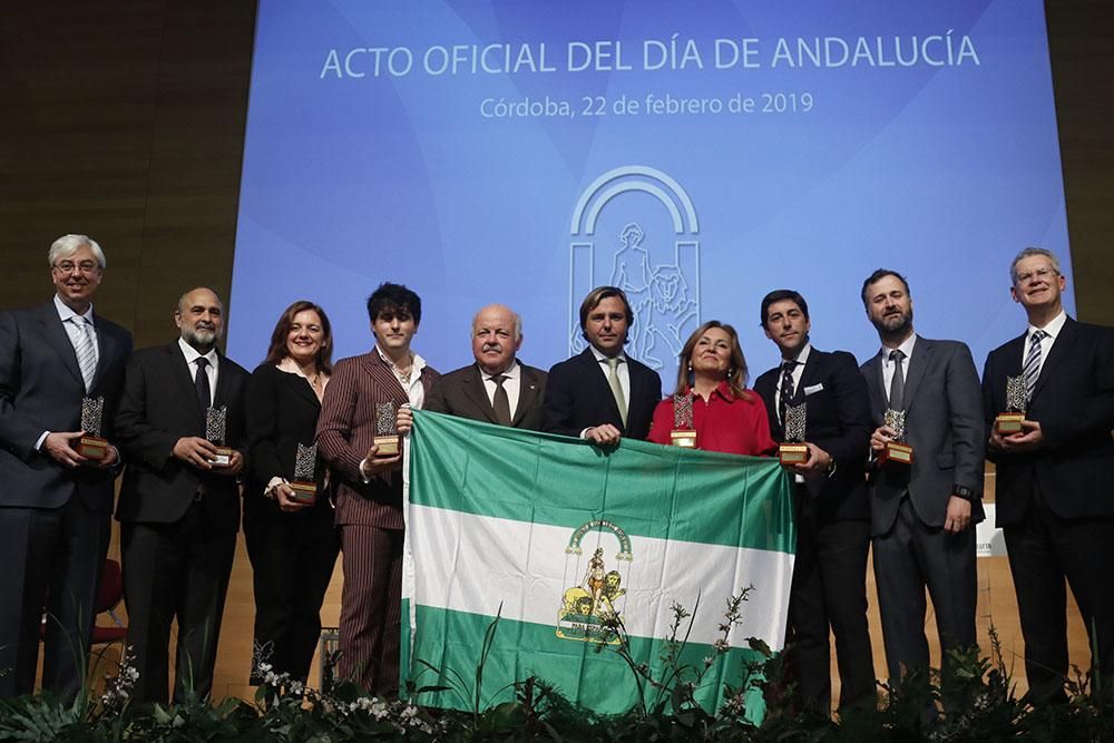 Distinciones del día de Andalucía en Córdoba.