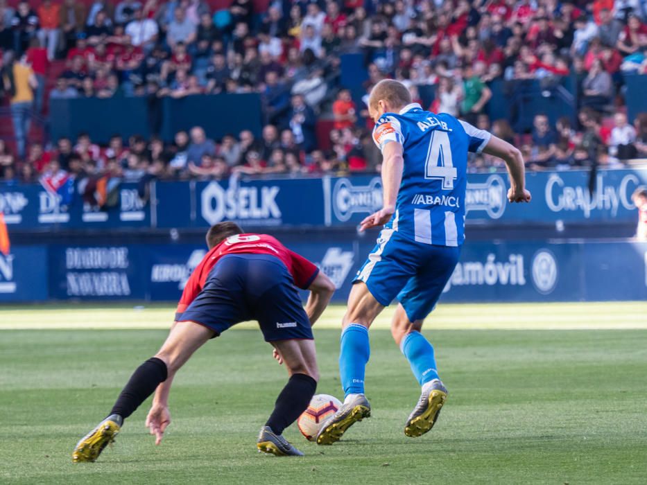 El Dépor cae ante Osasuna