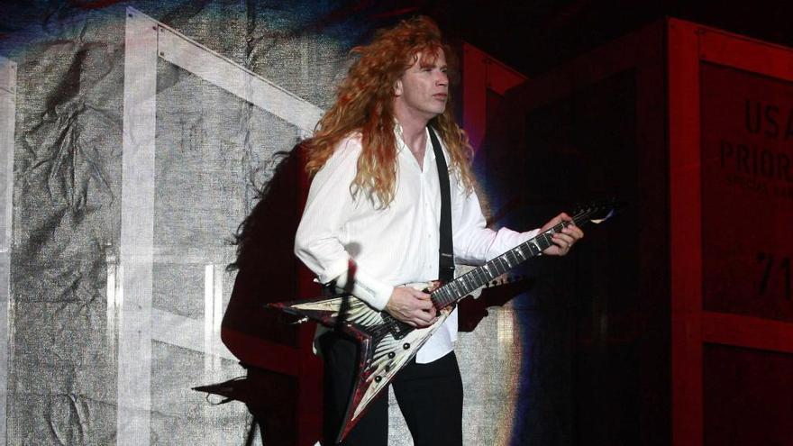 Dave Mustaine, cantante de Megadeth.