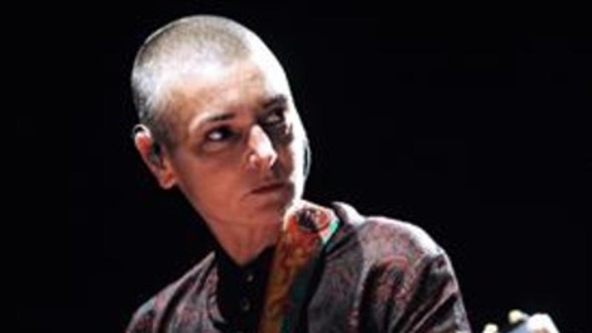 Sinéad O'Connor, durante una actuación en el Festival Intercéltico de Lorient (Francia), en agosto del 2013.