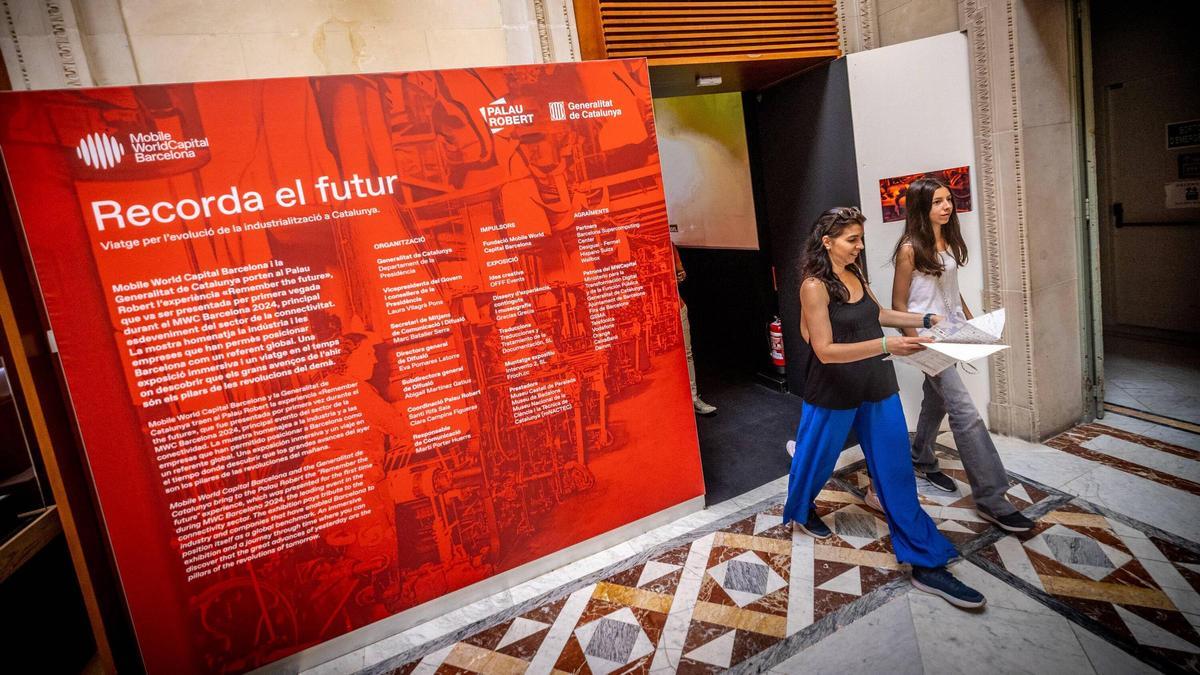 Recorrido por la exposición Recorda el futur en el Palau Robert de Barcelona
