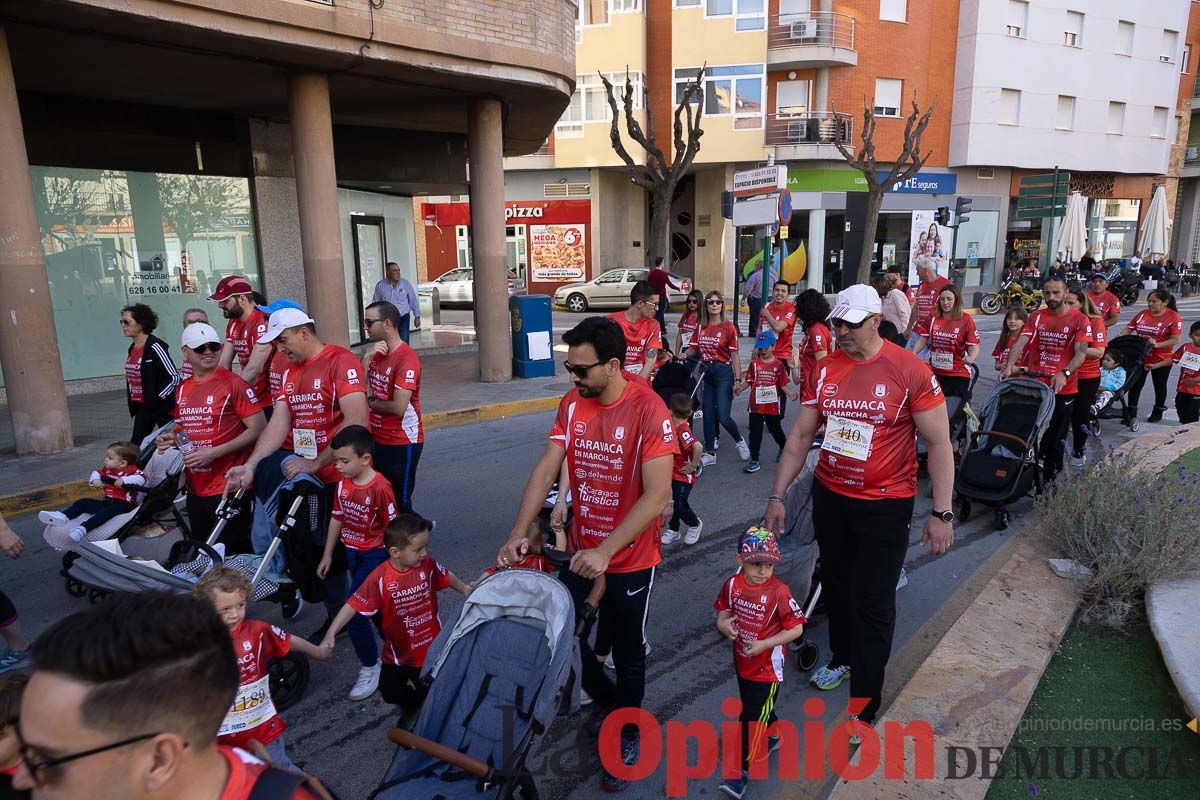 Marcha de la ONG Delwende en Caravaca