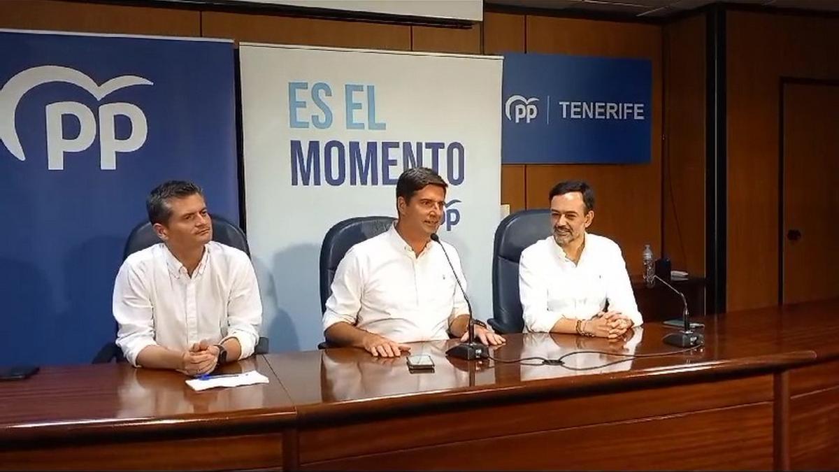 Emilio Navarro celebra los buenos resultados obtenidos por el PP de Tenerife