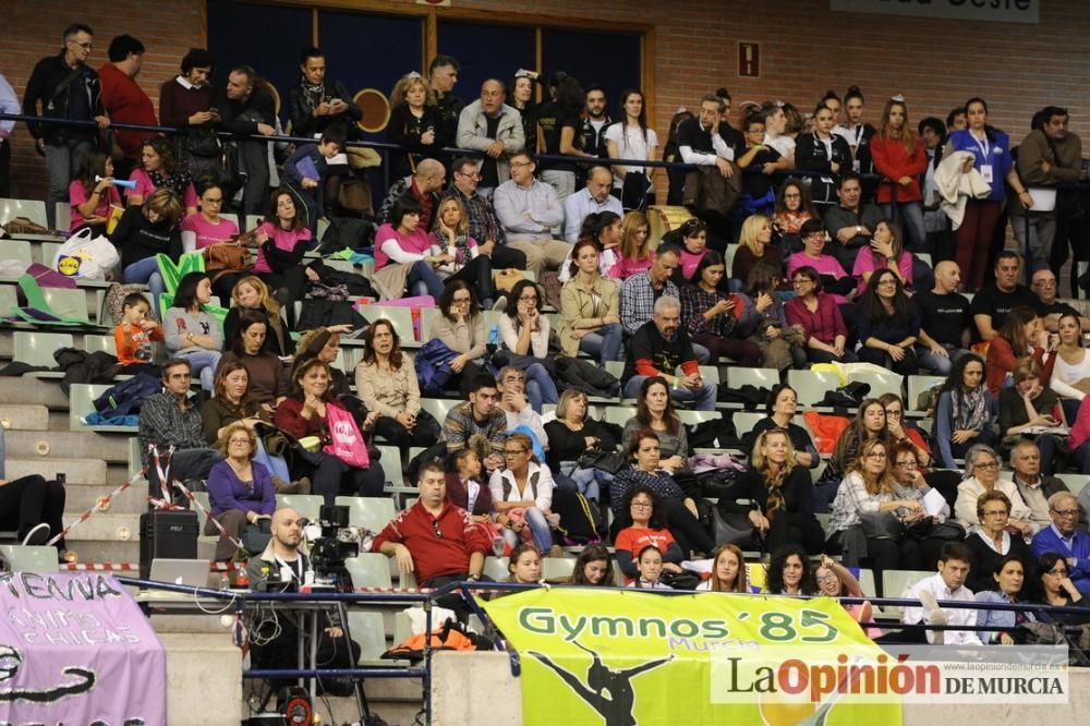 El Campeonato de España arranca en el Palacio de los Deportes con el Rítmica Pozuelo, Ruth Ritmo, Calpe, Praxis y Mabel como líderes