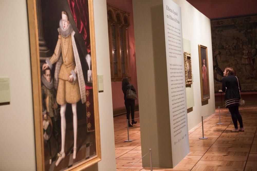 Exposición "El retrato español en el Museo del Prado" en la Quinta de Los Selgas, en Cudillero