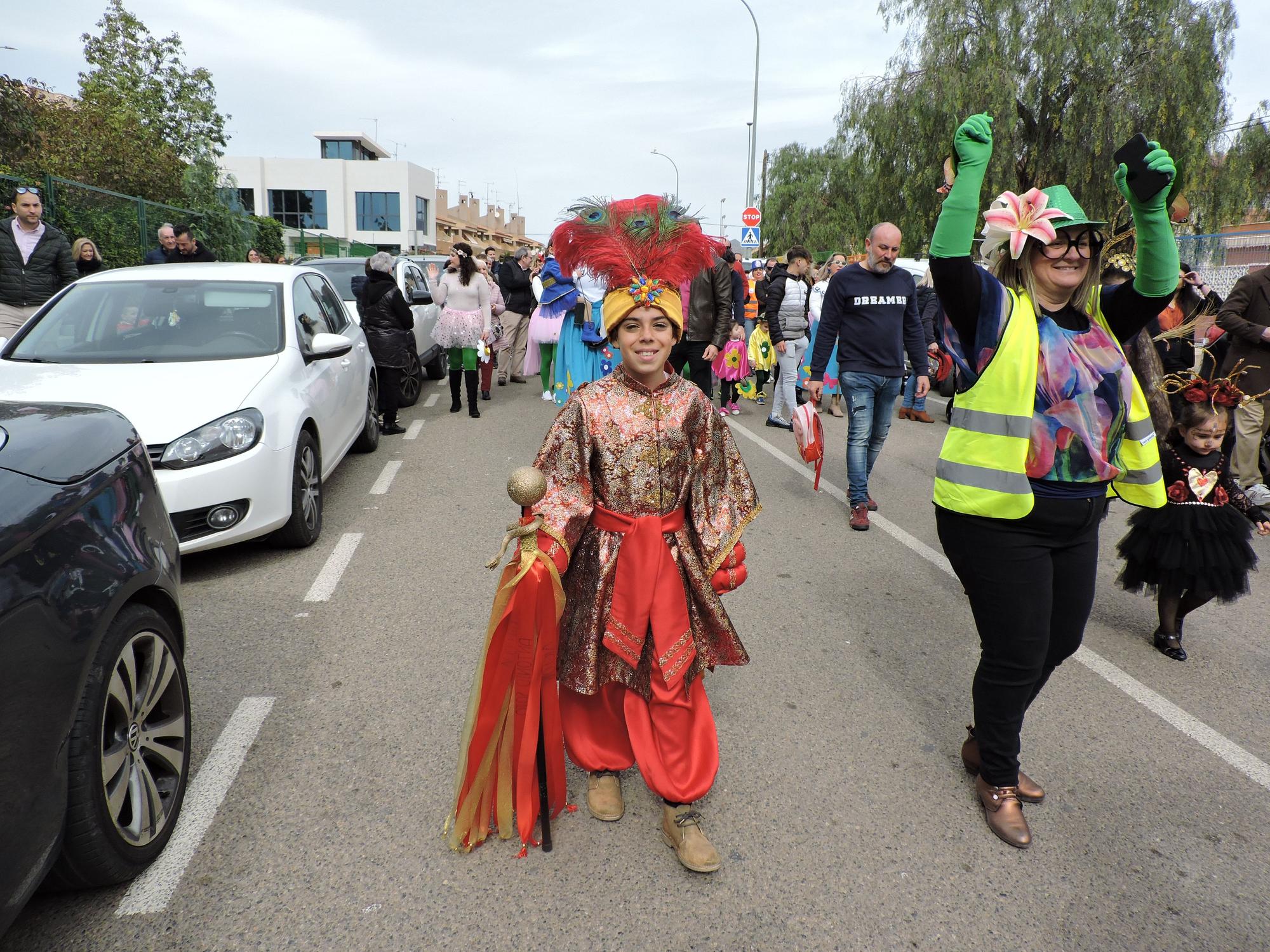 Los  colegios de Águilas celebran el carnaval