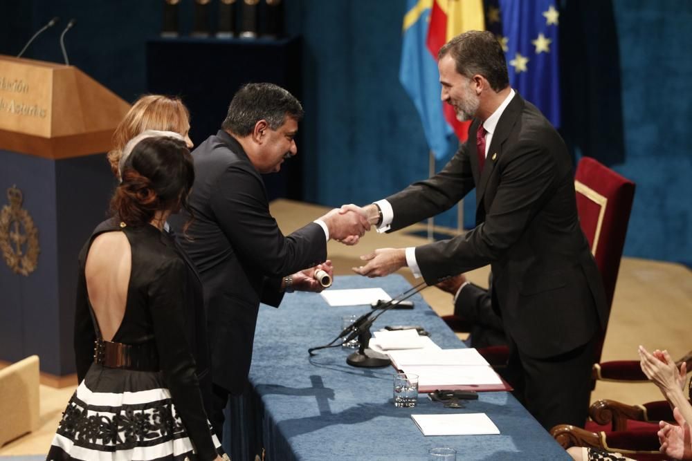 Ceremonia de entrega de los premios "Princesa de Asturias" 2016