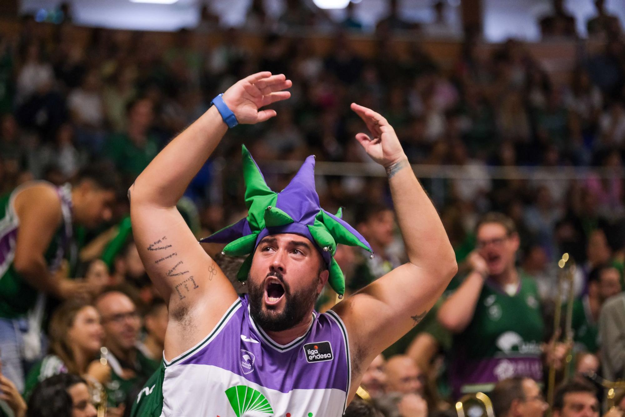 El Unicaja - Real Madrid de la Liga Endesa, en imágenes