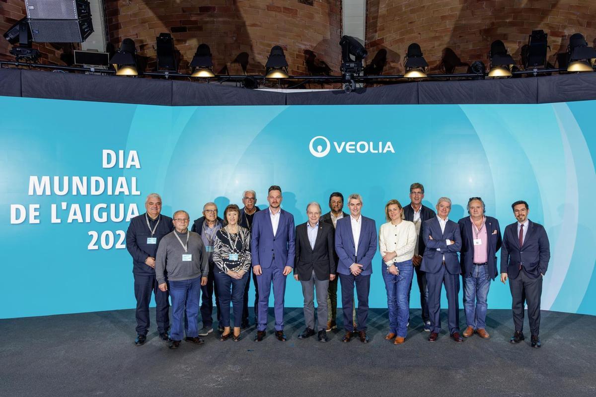 Acto de Veolia en el Museu de les Aigües de Cornellà en el marco del Día Mundial del Agua.
