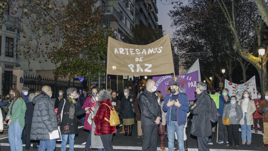 La Marcha por la Paz visibiliza en Cáceres el diálogo entre religiones